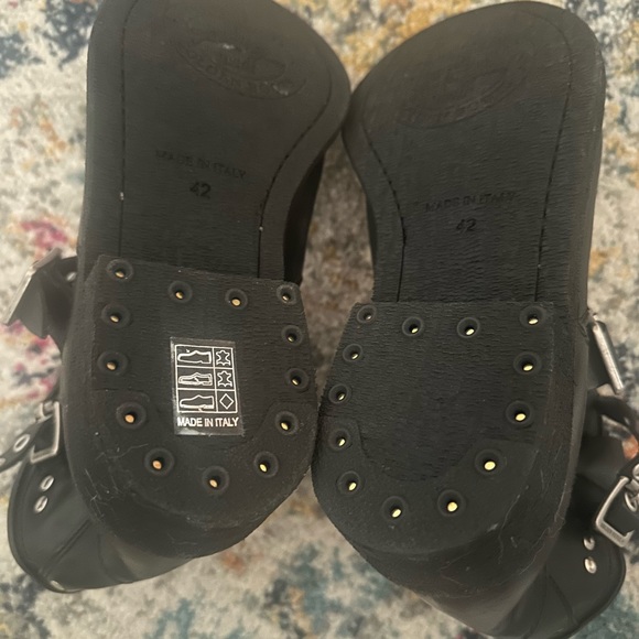 Golden Goose Shoes Boots High Harness Biker Bootie Size 42 / 11-new w/o box - Picture 2 of 4